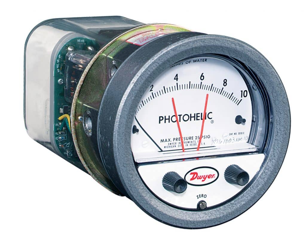 Differential pressure gages / switches Dial Series A3000 DWYER — BKIC
